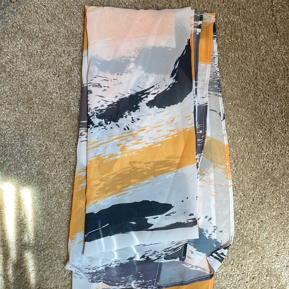 New Sheer Scarf